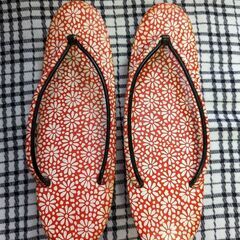 ☆履物　草履　昭和レトロ　中古品　の画像