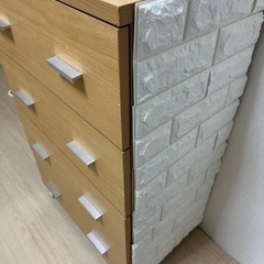タンス　衣装ケース　服収納　子供服タンス　商談中の画像