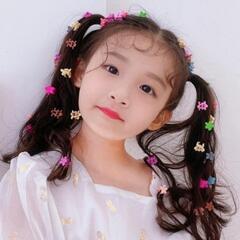 ⑤イエロー お花ミニヘアクリップの画像