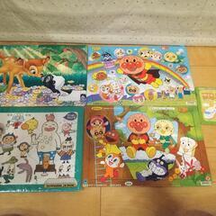 ★パズル アンパンマン でこぼこフレンズ バンビ のりもの us...