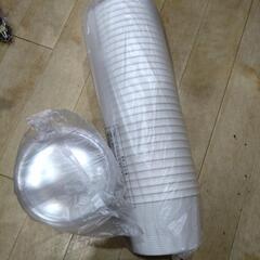 未開封★　丼　容器　紙カップ　電子レンジOK　蓋つき　30個セット