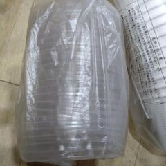 未開封★　丼　容器　紙カップ　電子レンジOK　蓋つき　30個セットの画像