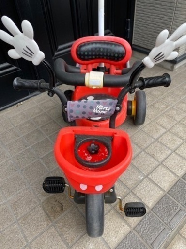 ミッキー三輪車❗️