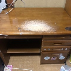 学習机　　21日に処分予定です