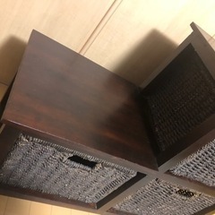 ビンテージ家具 ヴィンテージ ラタン家具 籐家具の画像