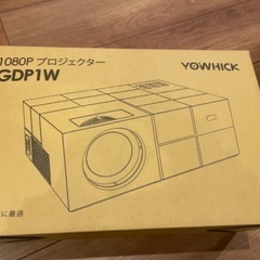 YOWHICK 5GWiFi プロジェクター 小型 GDP1W 