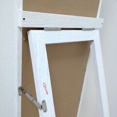 [ 美品 ] 鏡 姿見 スタンドミラー 白 ☆ 楽天 SLIM STAND MIRROR ホワイト [ 東京都調布市 ] 地域限定配送の画像