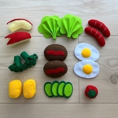 ハンドメイド フェルトおままごと ③