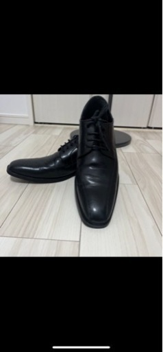 黒　革靴