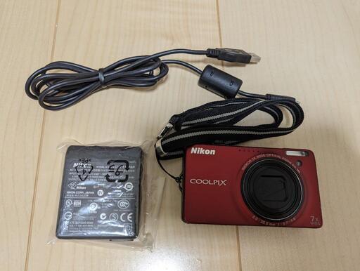 【デジカメ】NIKON COOLPIX S6000の中古品