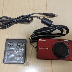 【デジカメ】NIKON COOLPIX S6000の中古品