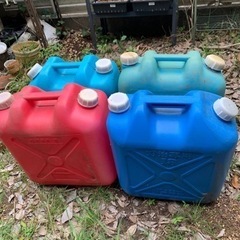 灯油用のポリタンク