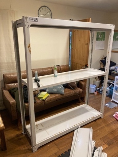 受付終了　60ワイド水槽8本　500キロ耐久台2台