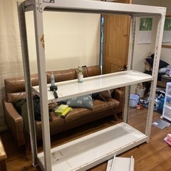 受付終了　60ワイド水槽8本　500キロ耐久台2台