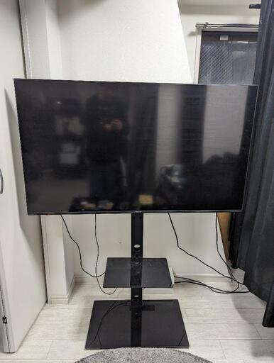 【再掲載】hisense 50インチテレビ\u0026テレビスタンド