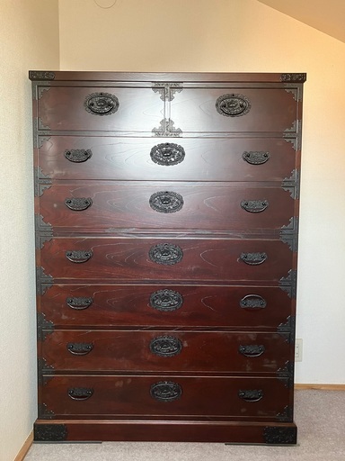 和風　レトロ　タンス