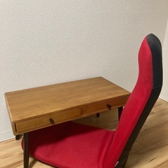 ローテーブルと座椅子をセットで