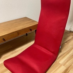 ローテーブルと座椅子をセットでの画像