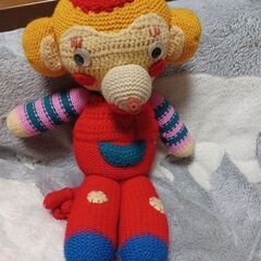 おさるさんのぬいぐるみ