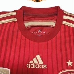 スペイン代表サッカー　ユニフォームサイズS adidas アディダスの画像
