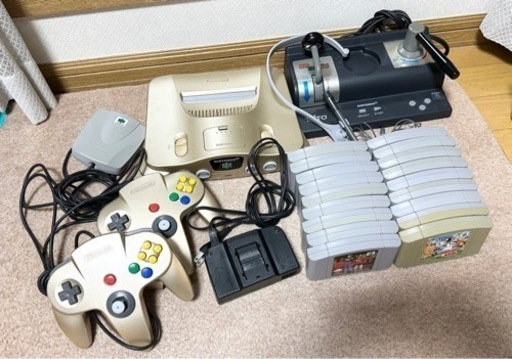 Nintendo 64 本体(ゴールド)ソフトセット