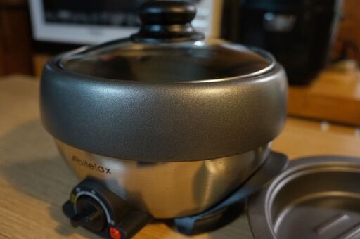 Abitelax 電気グリル鍋　ホットプレート付き
