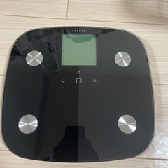 ELECOM ECLEAR 体組成計　ブラックの画像