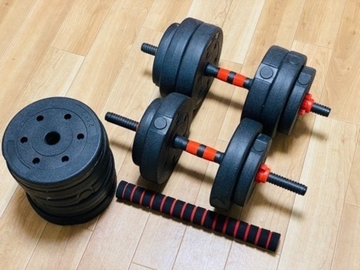 ダンベル 40kg までバーベルシャフト アレイ 筋トレ 家トレ お家ジム