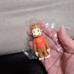 新品 未使用 おさるのジョージ ラバーマスコットの画像