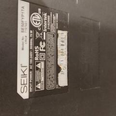 SEIKI 50型 テレビの画像
