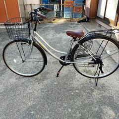 27インチ　6段切り替え　自転車