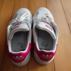 【adidas】STAN SMITH ピンク23センチ