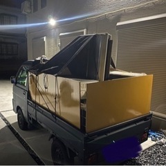 軽トラ運転手付き　簡易引越し　バイク輸送　小物運搬等