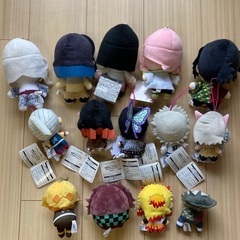 鬼滅の刃　ぬいぐるみ小　14体セットの画像