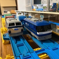 [売切れ]P23037 プラレールEF66電気機関車&EF210桃太郎