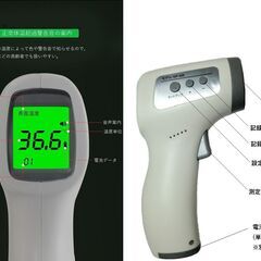 非接触型温度計の画像