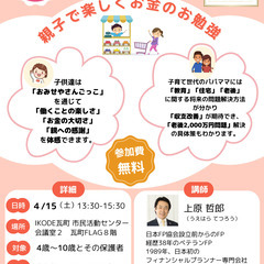 キッズマネースクール「おみせやさんごっこ」