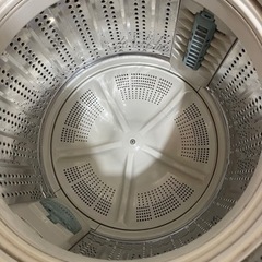 日立　洗濯機　７㎏　写真のラックもセットで。NW-7CX【プロフ見てください・取引中・後にNCNRのために】の画像