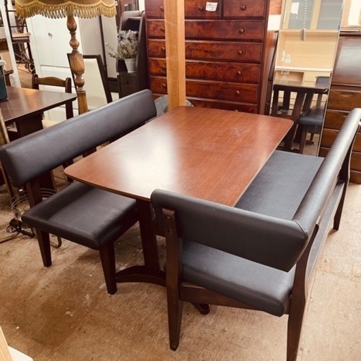 【売約済】お値下げです！シギヤマ家具 テーブル 椅子 セット 店舗手渡し可能！ Y03026