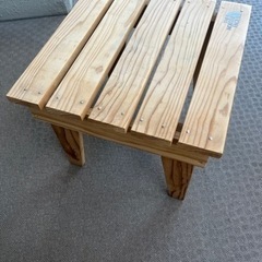 ハンドメイド　木製　シェルフ　棚　物置　　椅子　ベンチの画像