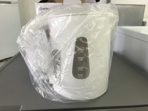 dretec 電気ケトル ルイボス1.0L 未使用品 説明欄必読