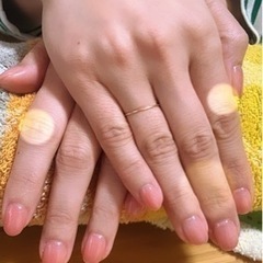 ジェルネイル　格安　3500円　　4月　2人募集上の写真