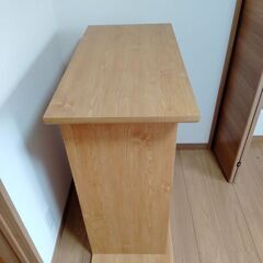 美品　木製本棚の画像