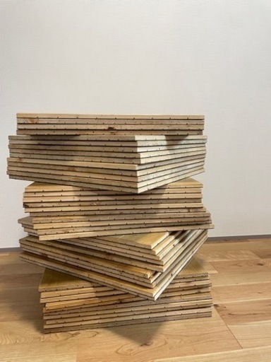 ユカハリタイル　檜　49枚