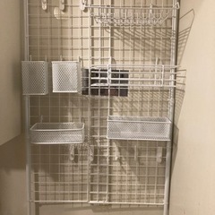 【決定しました】ミニキッチン用壁ラック一式