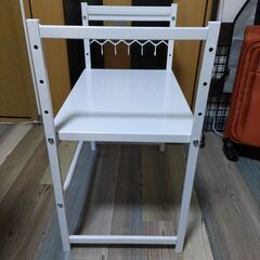 ニトリ　伸縮レンジ上ラックの画像