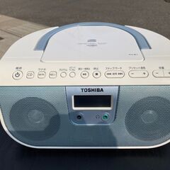 ★交渉中★ CDプレイヤー・ラジオ　東芝　TY-CR11　(L)...