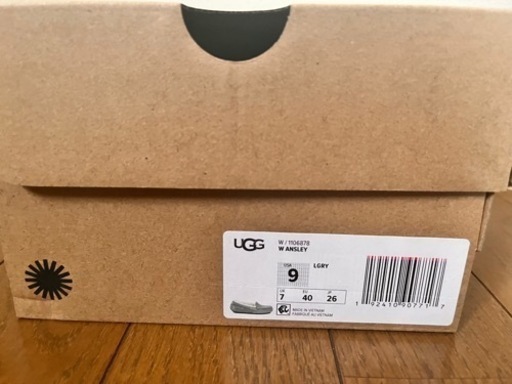 新品未使用　アグ UGG アンスレー Ansley ライトグレー　26