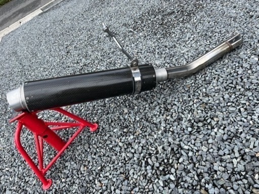 wr's マフラー XJR400外し