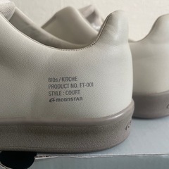 ★美品/ほぼ未使用★MOONSTAR ムーンスター 810s ライトグレー 24.0cm の画像